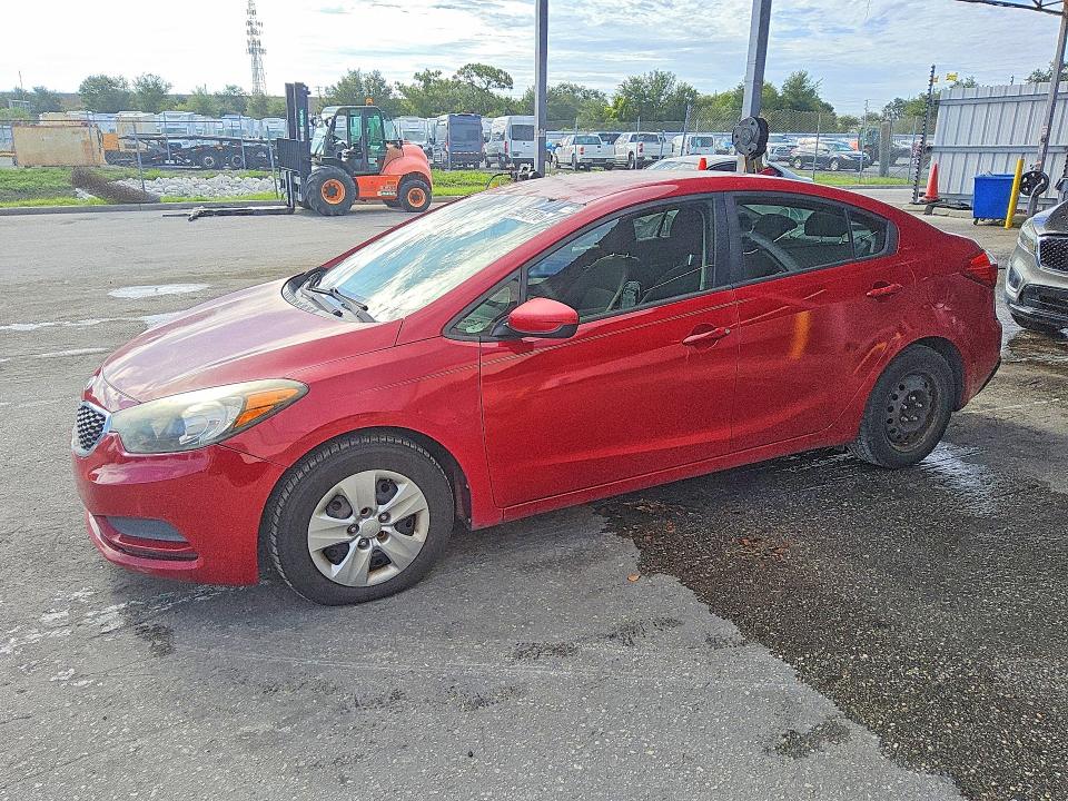 2016 Kia Forte VIN KNAFK4A64G5562377 COPART salvage auction — MECHANICAL, Salvage Title, sold $525 on 2026-07-23 (photo 1)