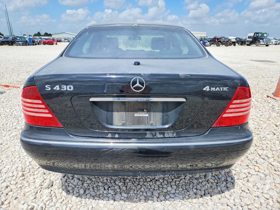 2006 Mercedes-benz S class VIN WDBNG83J26A478281 COPART salvage auction — NORMAL WEAR, TX - CERTIFICATE OF TITLE, sold $70 on 2026-07-16 (photo 6)