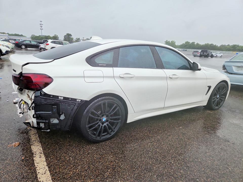 2017 BMW 4er VIN WBA4F7C53HG787476 COPART salvage auction — REAR END, Ny - Mv-907A Salvage Certificate, sold $5,200 on 2026-08-14 (photo 3)