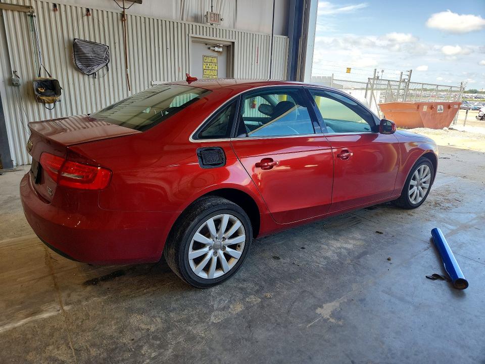 2013 Audi A4 VIN WAUBFAFL3DN036608 COPART salvage auction — REAR END, Ne - Cert Of Title-Rebuilt Salvage (P), sold $1,950 on 2026-07-28 (photo 3)