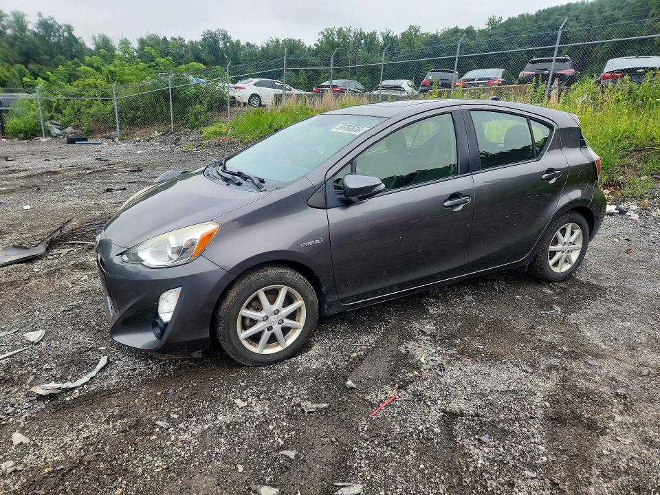 2016 Toyota Prius VIN JTDKDTB3XG1123086 COPART salvage auction — REAR END, Md - Cert Of Salvage > 75% Damage, sold $1,300 on 2026-07-23 (photo 1)