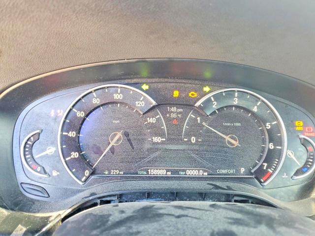 2017 BMW 5 series VIN WBAJA5C30HG894005 COPART salvage auction — NORMAL WEAR, TX - CERTIFICATE OF TITLE, sold $3,050 on 2026-07-28 (photo 9)