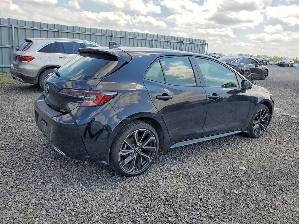 2022 Toyota Corlla l l VIN JTNK4MBE8N3182335 COPART salvage auction — WATER/FLOOD, ON - PERMIT IRREPAIRABLE, sold $1,100 on 2026-07-23 (photo 3)