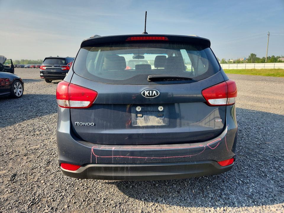 2016 Kia Rondo VIN KNAHT8A34G7160771 COPART salvage auction — FRONT END, ON - PERMIT NO BRAND - UNFIT, sold $250 on 2026-07-28 (photo 6)
