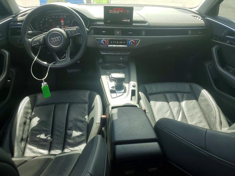 2019 Audi A4 VIN WAUGMAF41KN016942 COPART salvage auction — FRONT END, Fl - Cert Of Title Slvg Rebuildable, sold $3,000 on 2026-07-14 (photo 8)