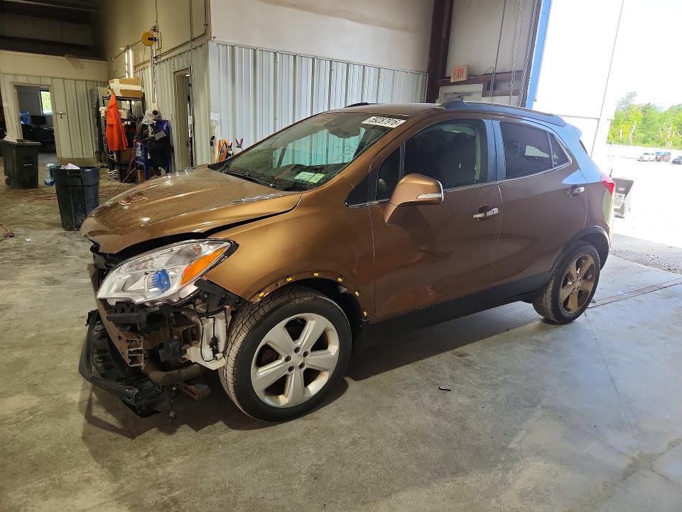 2016 Buick Encore VIN KL4CJBSB4GB569754 COPART salvage auction — FRONT END, Ny - Clean Title W/Salvage History, sold $475 on 2026-07-27 (photo 1)