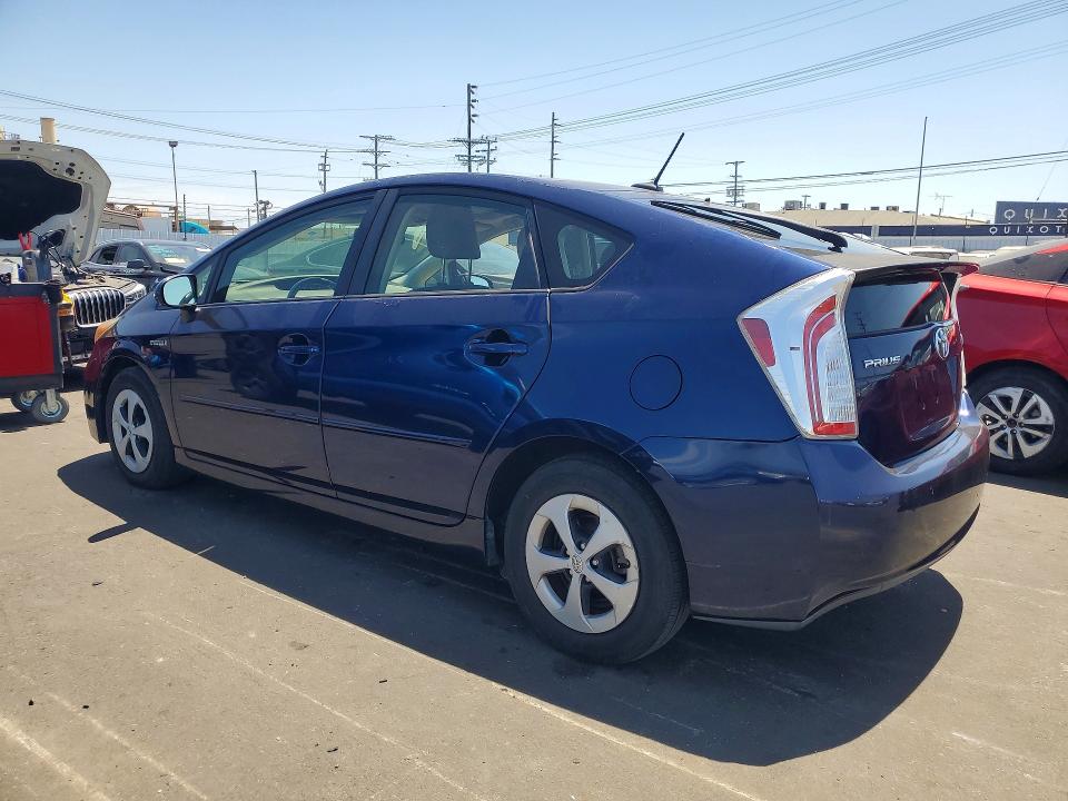 2012 Toyota Prius VIN JTDKN3DU2C1527979 COPART salvage auction — SIDE, CA - DIS/DLR/EXP ONLY CLEAN TITLE, sold $2,050 on 2026-07-29 (photo 2)