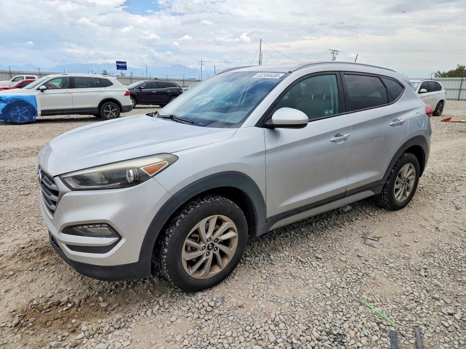 2017 Hyundai Tucson VIN KM8J3CA40HU313774 COPART salvage auction — REAR END, UT - CERTIFICATE OF TITLE, sold $250 on 2026-07-31 (photo 1)