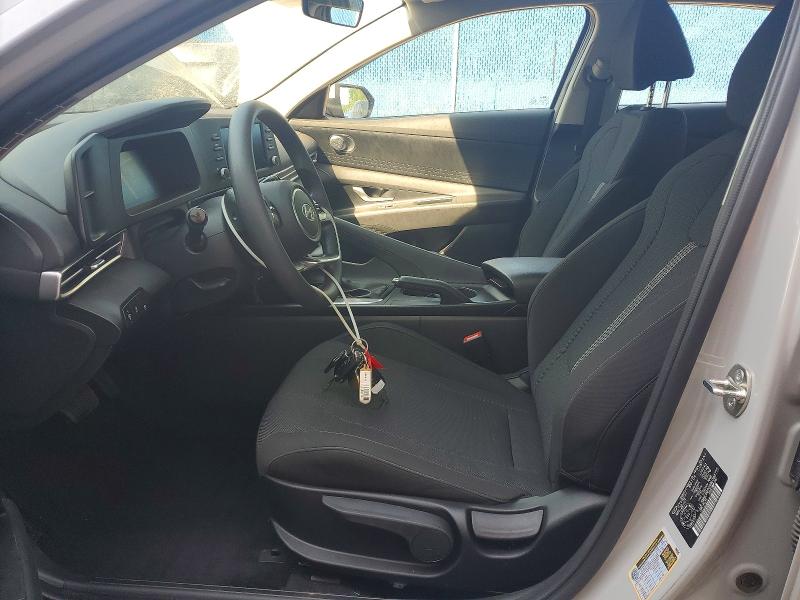 2024 Hyundai Elantra VIN KMHLM4DG9RU703775 COPART salvage auction — FRONT END, Pe - Salvage Title, sold $5,200 on 2026-07-23 (photo 7)