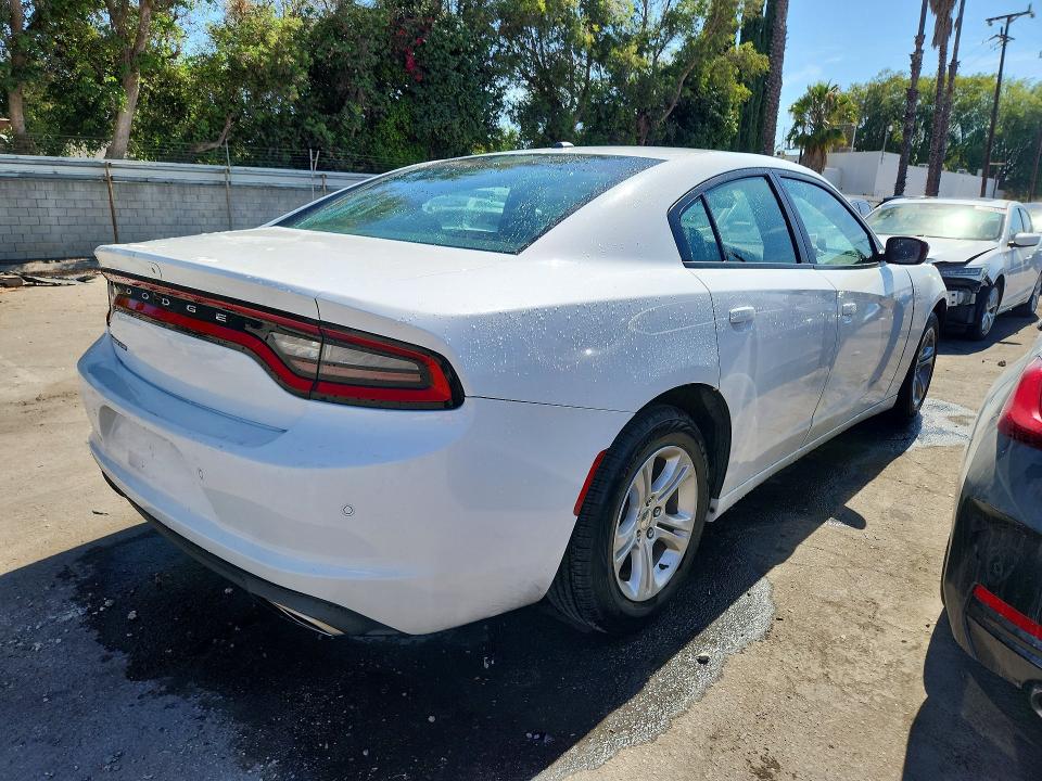 2021 Dodge Charger VIN 2C3CDXBG7MH527205 COPART salvage auction — FRONT END, CA - CERTIFICATE OF TITLE, sold $4,850 on 2026-07-27 (photo 3)