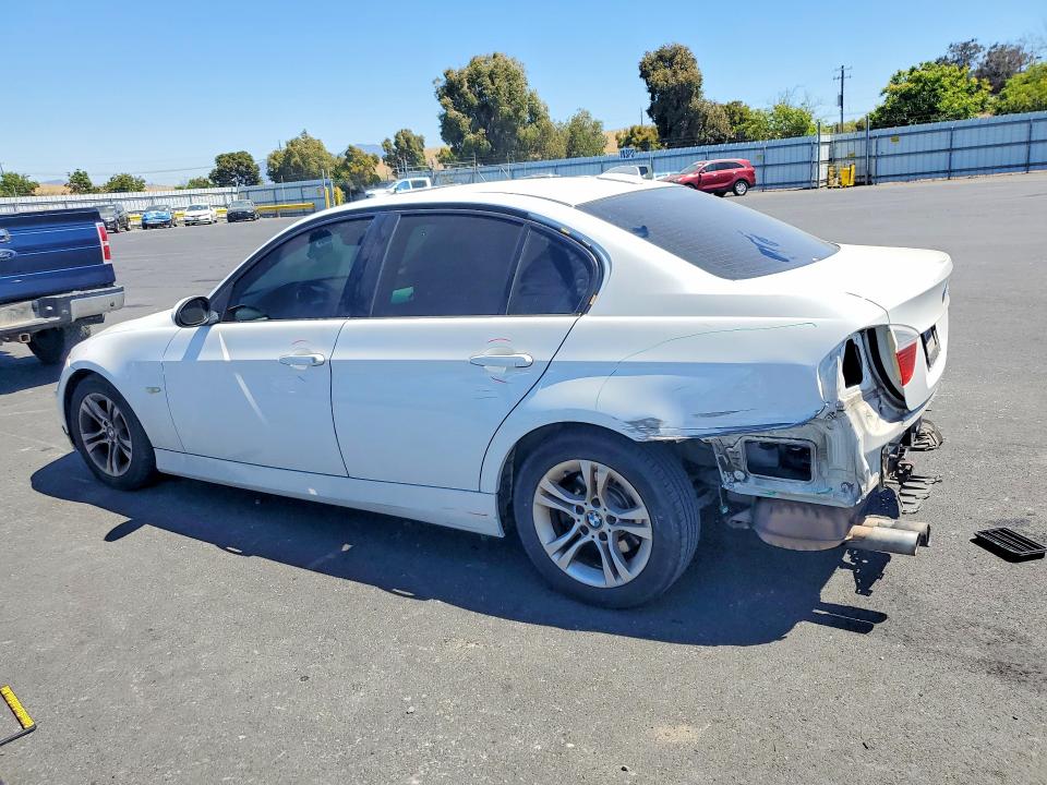 2008 BMW 3 series VIN WBAVC53538FZ86891 COPART salvage auction — REAR END, CA - SALVAGE CERTIFICATE, sold $525 on 2026-07-15 (photo 2)