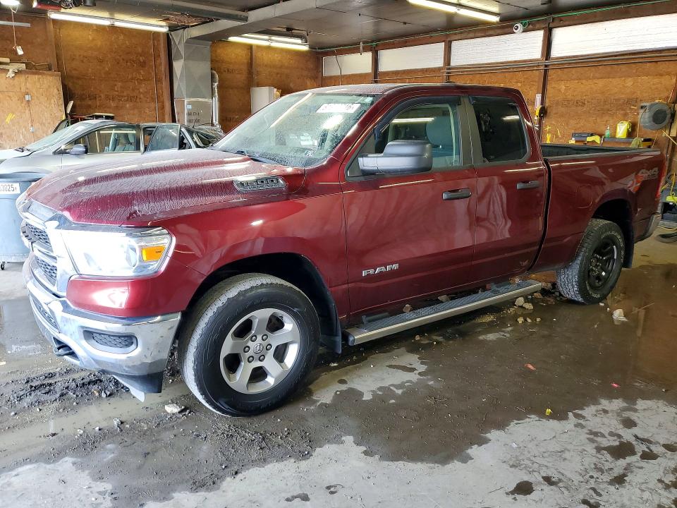 2019 Ram 1500 VIN 1C6SRFCT6KN583727 COPART salvage auction — MINOR DENT/SCRATCHES, Pa - Cert Of Title (P), sold $10,500 on 2026-09-01 (photo 1)