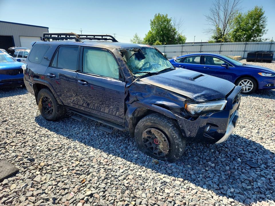 2022 Toyota 4runner VIN JTERU5JR3N6076429 COPART salvage auction — FRONT END, Wi - Cert Of Title-Claim Paid, sold $11,700 on 2026-07-20 (photo 4)