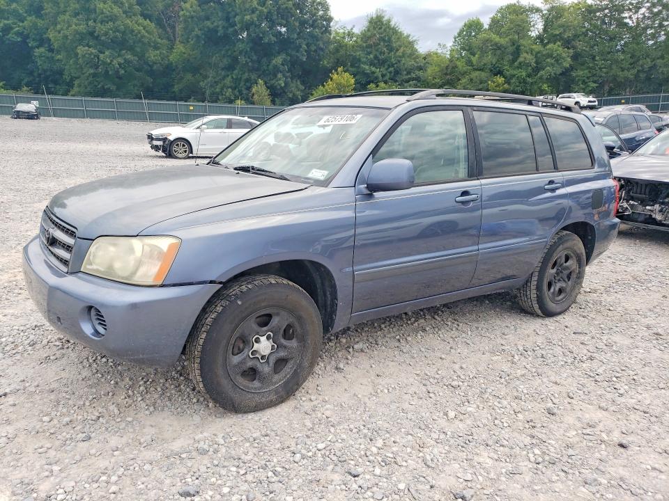 2003 Toyota Highlander VIN JTEGF21A730092336 COPART salvage auction — NORMAL WEAR, Va - Certificate Of Title, sold $175 on 2026-07-30 (photo 1)