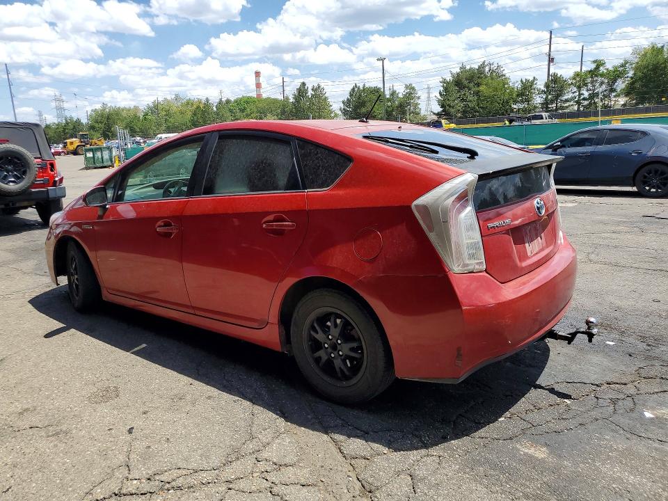 2013 Toyota Prius VIN JTDKN3DU6D5643146 COPART salvage auction — FRONT END, Fl - Derelict Vehicle Certificate (P), sold $1,100 on 2026-07-30 (photo 2)
