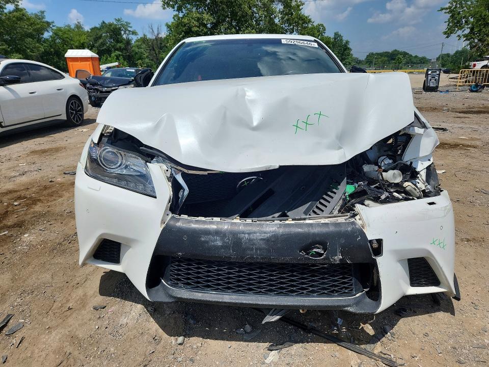 2015 Lexus Gs VIN JTHCE1BL1FA003809 COPART salvage auction — FRONT END, MD - CERT OF SALVAGE > 75% DAMAGE, sold $700 on 2026-07-30 (photo 5)