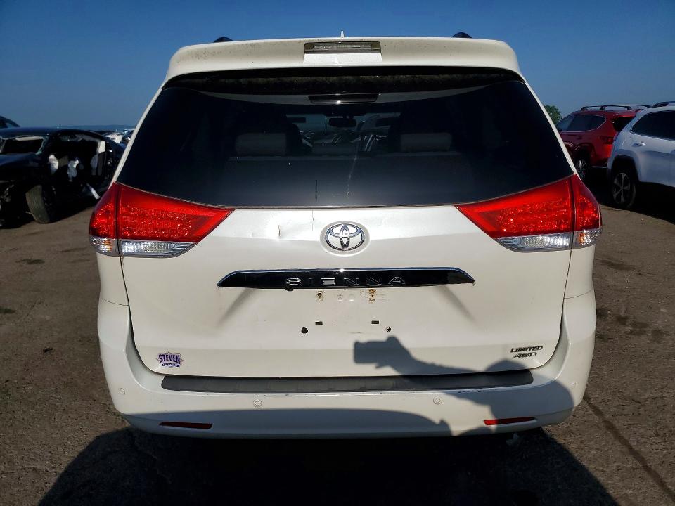 2014 Toyota Sienna VIN 5TDDK3DC3ES085468 COPART salvage auction — UNDERCARRIAGE, Pa - Certificate Of Salvage, sold $1,750 on 2026-07-17 (photo 6)