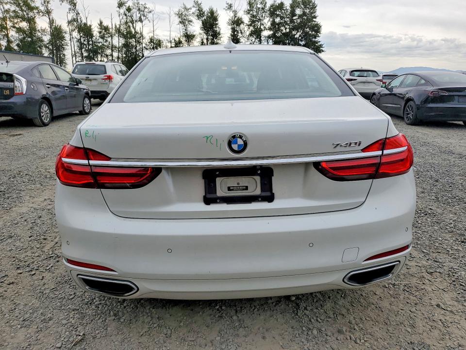 2016 BMW 7er VIN WBA7E2C53GG504155 COPART salvage auction — SIDE, WA - BILL OF SALE, sold $60 on 2026-07-27 (photo 6)