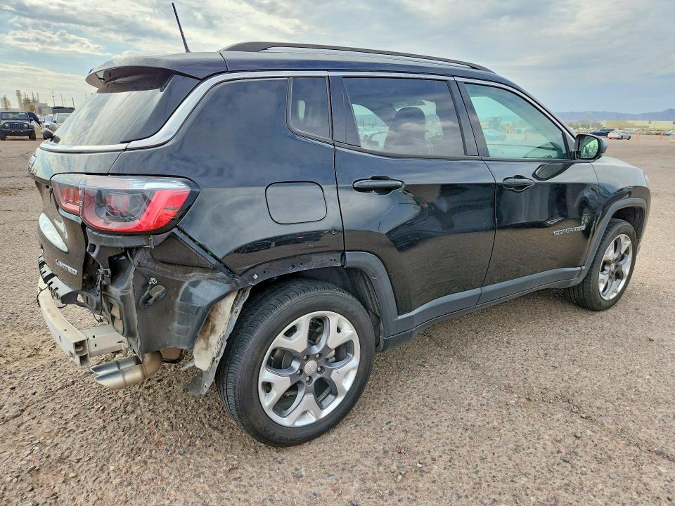 2021 Jeep Compass VIN 3C4NJDCBXMT578509 COPART salvage auction — REAR END, Fl - Certificate Of Title, sold $150 on 2026-08-03 (photo 3)