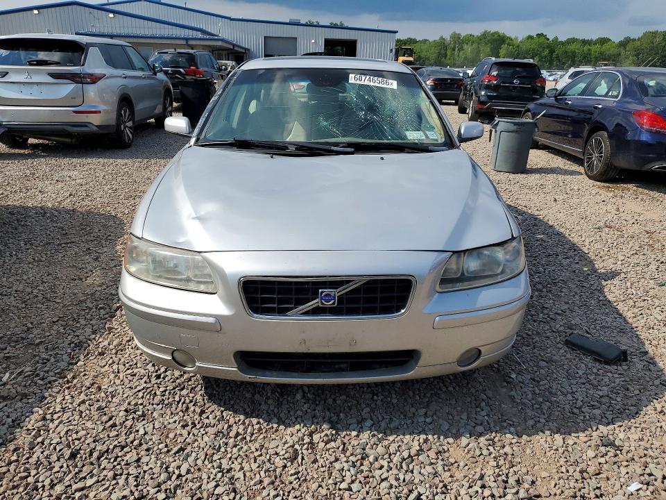 2006 Volvo S60 VIN YV1RH592762530927 COPART salvage auction — FRONT END, Ny - Mv-907A Salvage Certificate, sold $225 on 2026-07-22 (photo 5)