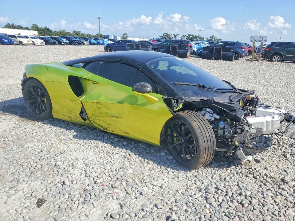 2023 Mclaren automotive Artura VIN SBM16AEA2PW001160 COPART salvage auction — FRONT END, FL - CERT OF TITLE SLVG REBUILDABLE, sold $25 on 2026-07-27 (photo 4)
