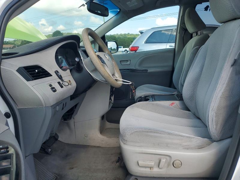 2012 Toyota Sienna VIN 5TDKK3DC3CS190757 COPART salvage auction — SIDE, Salvage Title, sold $1,200 on 2026-07-15 (photo 7)