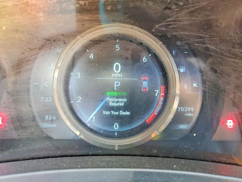 2018 Lexus Is VIN JTHC81D2XJ5029788 COPART salvage auction — MINOR DENT/SCRATCHES, Az - Cert Of Title - Salvage, sold $300 on 2026-07-21 (photo 9)