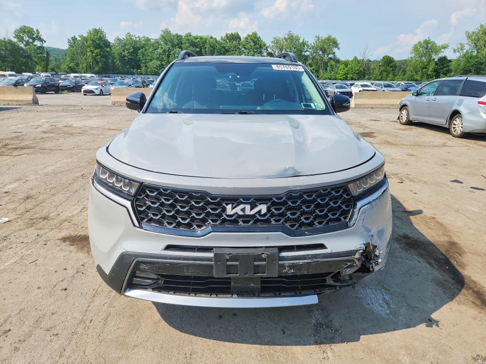 2022 Kia Sorento VIN 5XYRHDLF2NG109441 COPART salvage auction — REAR END, Ny - Mv-907A Salvage Certificate, sold $11,100 on 2026-07-07 (photo 5)