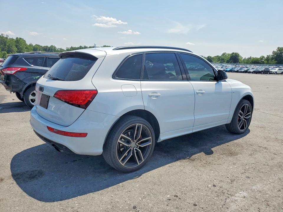 2017 Audi Q5 VIN WA1D7AFPXHA033207 COPART salvage auction — FRONT END, Pa - Certificate Of Salvage, sold $675 on 2026-07-21 (photo 3)