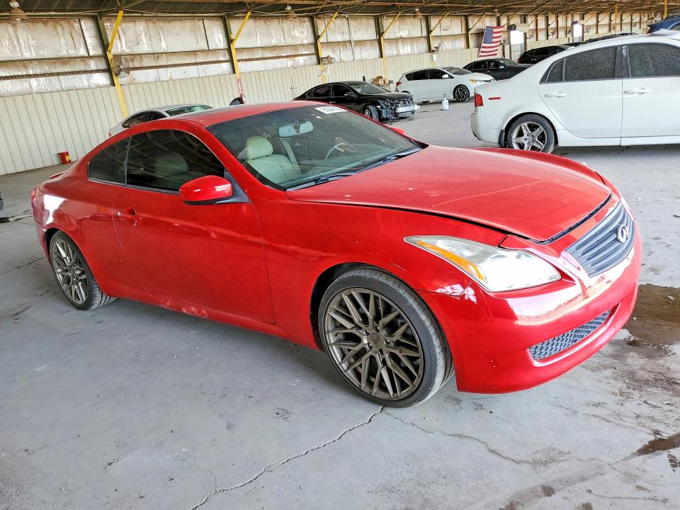 2008 Infiniti G37 VIN JNKCV64E08M107849 COPART salvage auction — MINOR DENT/SCRATCHES, AZ - CERT OF TITLE-RESTORED SALVAGE, sold $225 on 2026-07-22 (photo 4)
