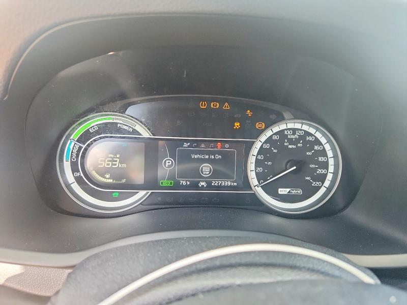 2018 Kia Niro VIN KNDCE3LC1J5130430 COPART salvage auction — FRONT END, On - Permit No Brand - Unfit, sold $1,650 on 2026-07-28 (photo 9)