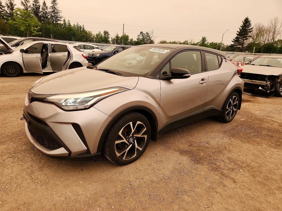 2020 Toyota C-hr VIN JTNKHMBX5L1067111 COPART salvage auction — REAR END, On - Permit Salvage, sold $175 on 2026-07-23 (photo 1)
