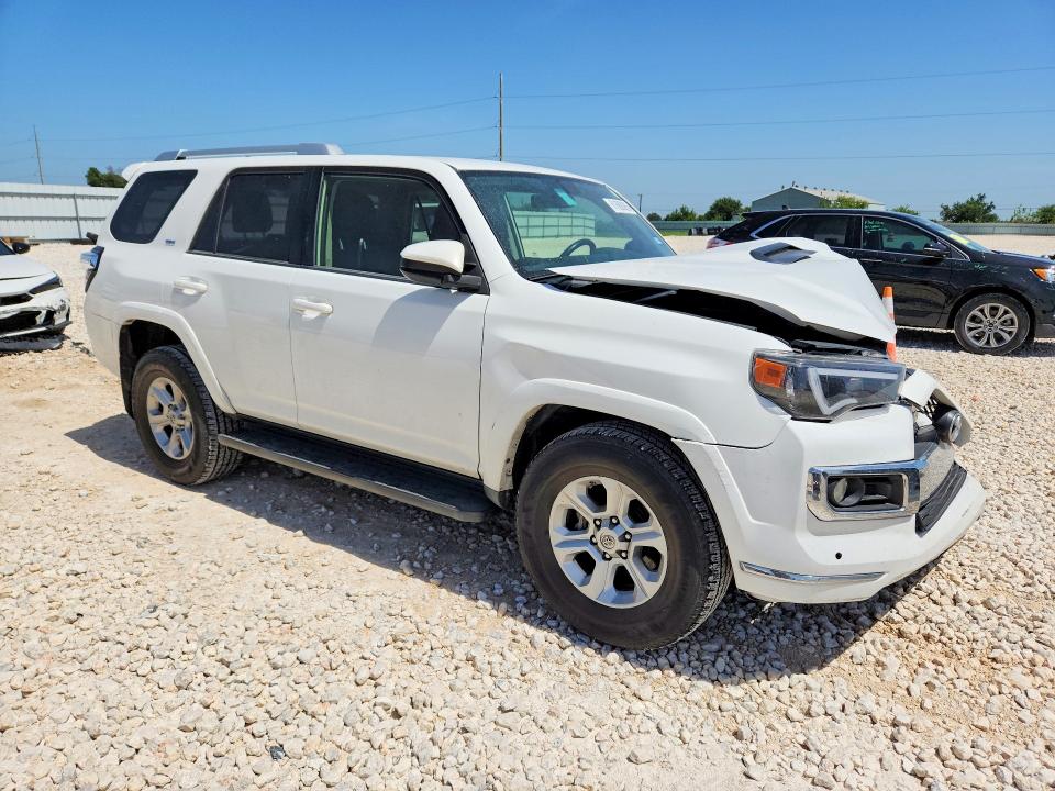 2018 Toyota 4runner VIN JTEZU5JR1J5179784 COPART salvage auction — FRONT END, Tx - Salvage Vehicle Title, sold $90 on 2026-07-30 (photo 4)