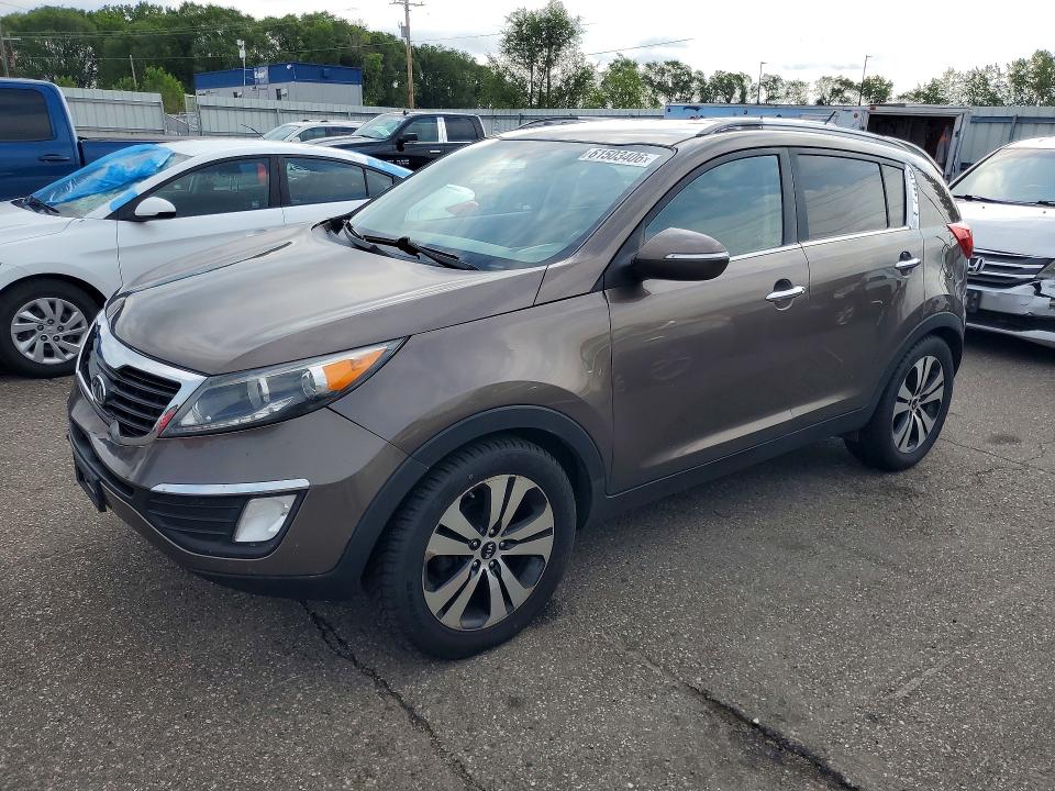2011 Kia Sportage VIN KNDPC3A25B7108776 COPART salvage auction — FRONT END, Salvage Title, sold $300 on 2026-07-23 (photo 1)