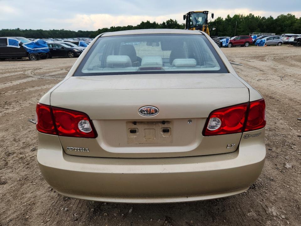 2007 Kia Optima VIN KNAGE123775146788 COPART salvage auction — SIDE, Fl - Cert Of Title Slvg Rebuildable, sold $450 on 2026-07-17 (photo 6)