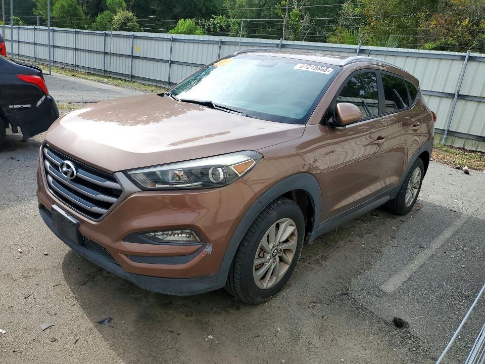 2016 Hyundai Tucson VIN KM8J33A40GU204326 COPART salvage auction — MINOR DENT/SCRATCHES, GA - CERTIFICATE OF TITLE, sold $3,100 on 2026-07-23 (photo 1)