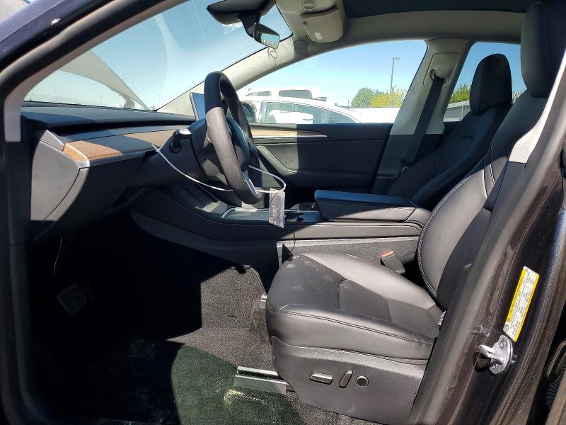 2025 Tesla Model y VIN 7SAYGDED2SF259629 COPART salvage auction — DAMAGE HISTORY, Ca - Salvage Certificate (P), sold $15,800 on 2026-07-28 (photo 7)