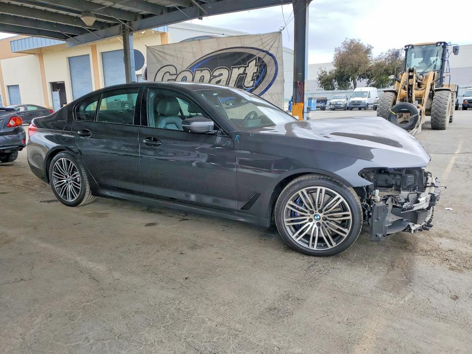 2020 BMW 5er VIN WBAJS1C06LCD78973 COPART salvage auction — FRONT END, CA - SALVAGE CERTIFICATE, sold $7,900 on 2026-07-23 (photo 4)