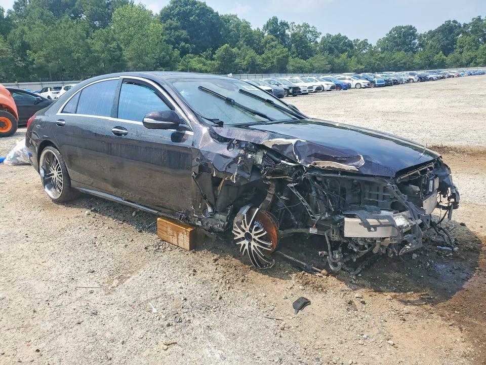 2014 Mercedes-benz S class VIN WDDUG8CB4EA009154 COPART salvage auction — FRONT END, GA - CERTIFICATE OF TITLE, sold $975 on 2026-08-11 (photo 4)
