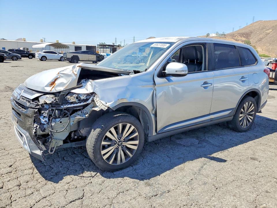 2019 Mitsubishi Outlander VIN JA4AD3A33KZ046479 COPART salvage auction — FRONT END, Ca - App For Dup Clean Or Ac, sold $2,050 on 2026-07-27 (photo 1)