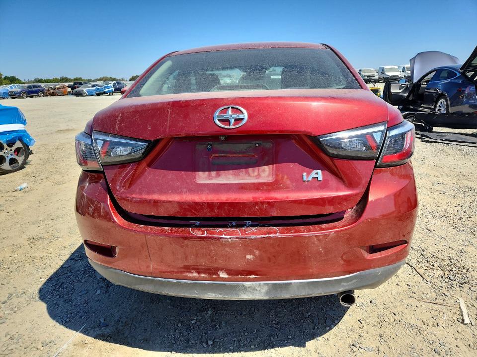 2016 Scion Ia VIN 3MYDLBZV5GY103063 COPART salvage auction — REAR END, CA - SALVAGE CERTIFICATE, sold $1,600 on 2026-07-21 (photo 6)