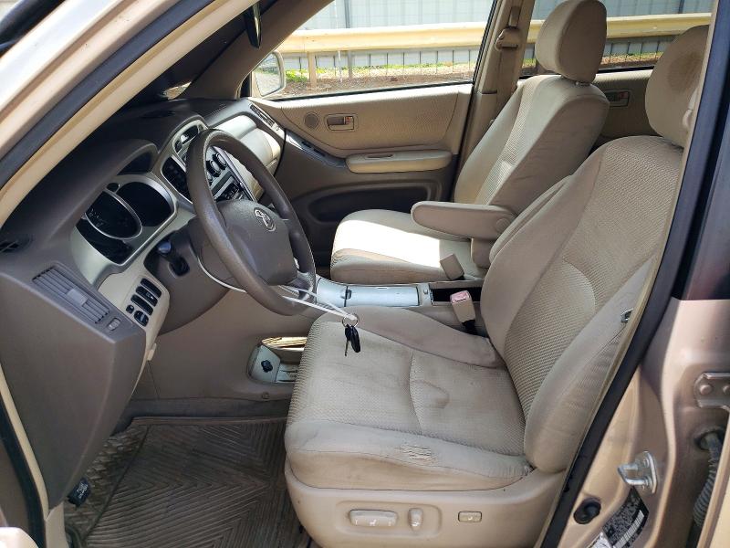 2004 Toyota Highlander VIN JTEDP21A240037035 COPART salvage auction — FRONT END, Va - Certificate Of Title, sold $100 on 2026-07-10 (photo 7)