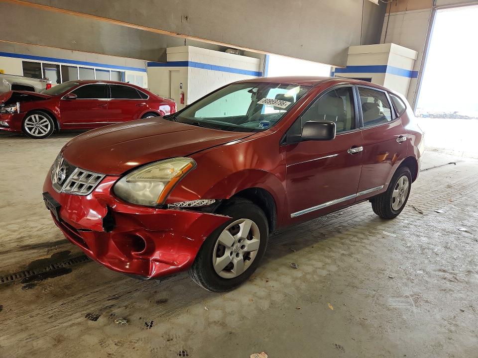 2014 Nissan Rogue VIN JN8AS5MT0EW613471 COPART salvage auction — FRONT END, VA - CERT OF TITLE - SALVAGE, sold $450 on 2026-07-31 (photo 1)