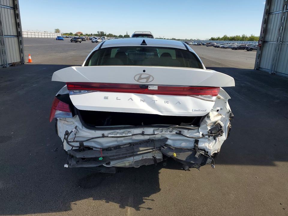 2024 Hyundai VIN KMHLP4DGXRU795843 COPART salvage auction — REAR END, Fl - Cert Of Title Slvg Rebuildable (P), sold $6,400 on 2026-07-16 (photo 6)