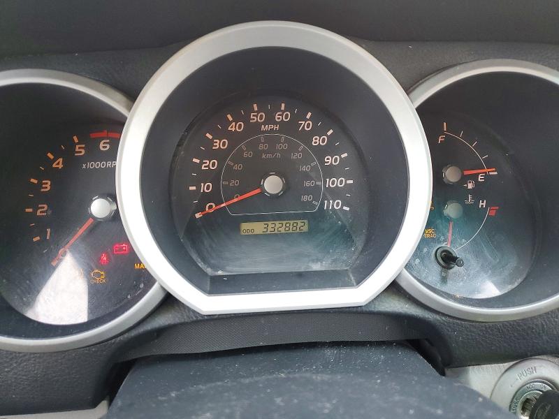 2006 Toyota 4runner VIN JTEZU14R568047332 COPART salvage auction — FRONT END, Ca - Dis/Dlr/Exp Only Clean Title, sold $2,200 on 2026-07-08 (photo 9)