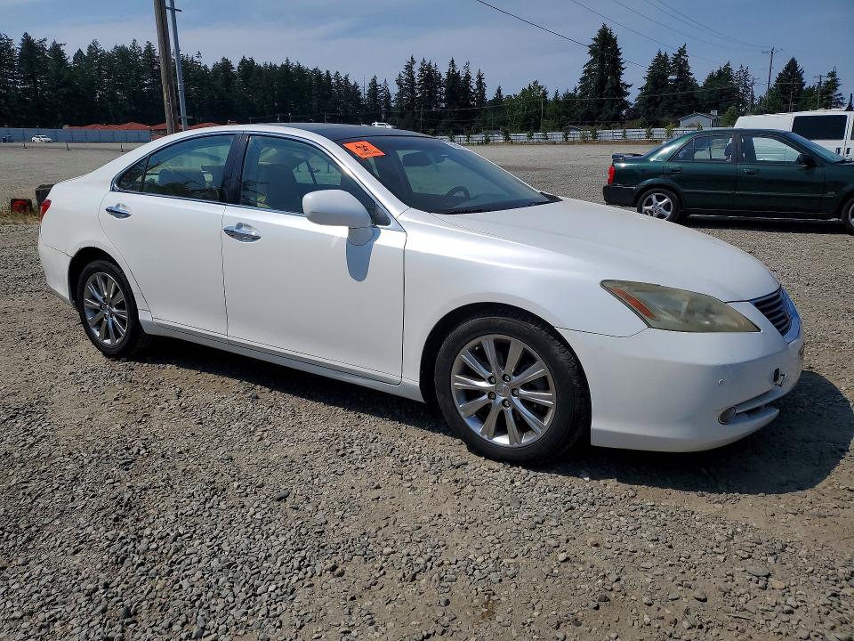 2007 Lexus Es 350 VIN JTHBJ46G672067345 COPART salvage auction — FRONT END, Wa - Bill Of Sale, sold $525 on 2026-07-24 (photo 4)