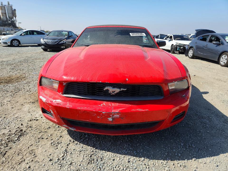 2012 Ford Mustang VIN 1ZVBP8EM7C5207617 COPART salvage auction — FRONT END, Ca - Dis/Dlr/Exp Only Clean Title, sold $300 on 2026-07-28 (photo 5)
