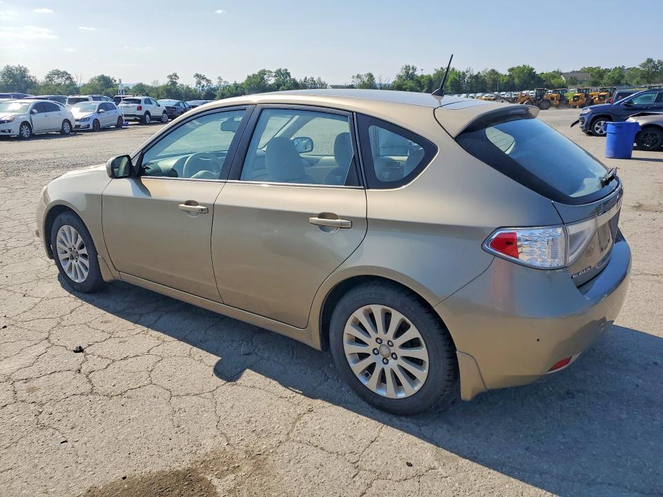 2008 Subaru Impreza VIN JF1GH61648H822204 COPART salvage auction — MINOR DENT/SCRATCHES, PA - CERT OF TITLE, sold $500 on 2026-07-24 (photo 2)