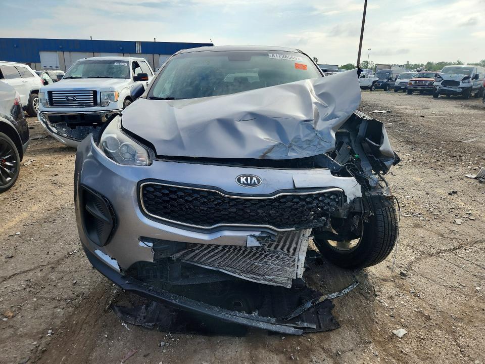 2019 Kia Sportage VIN KNDPM3AC4K7495813 COPART salvage auction — FRONT END, MI - CERTIFICATE OF TITLE, sold $1,950 on 2026-07-31 (photo 5)