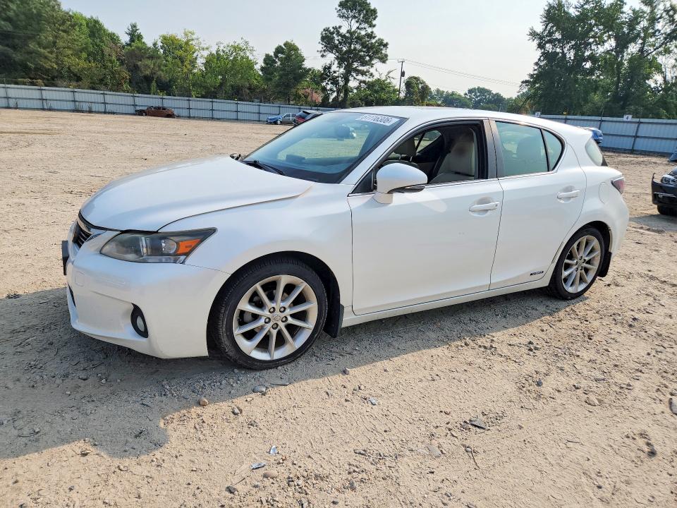 2012 Lexus Ct VIN JTHKD5BHXC2080931 COPART salvage auction — FRONT END, Va - Certificate Of Title, sold $3,550 on 2026-07-28 (photo 1)